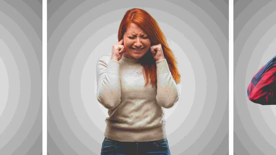 People suffering from noise