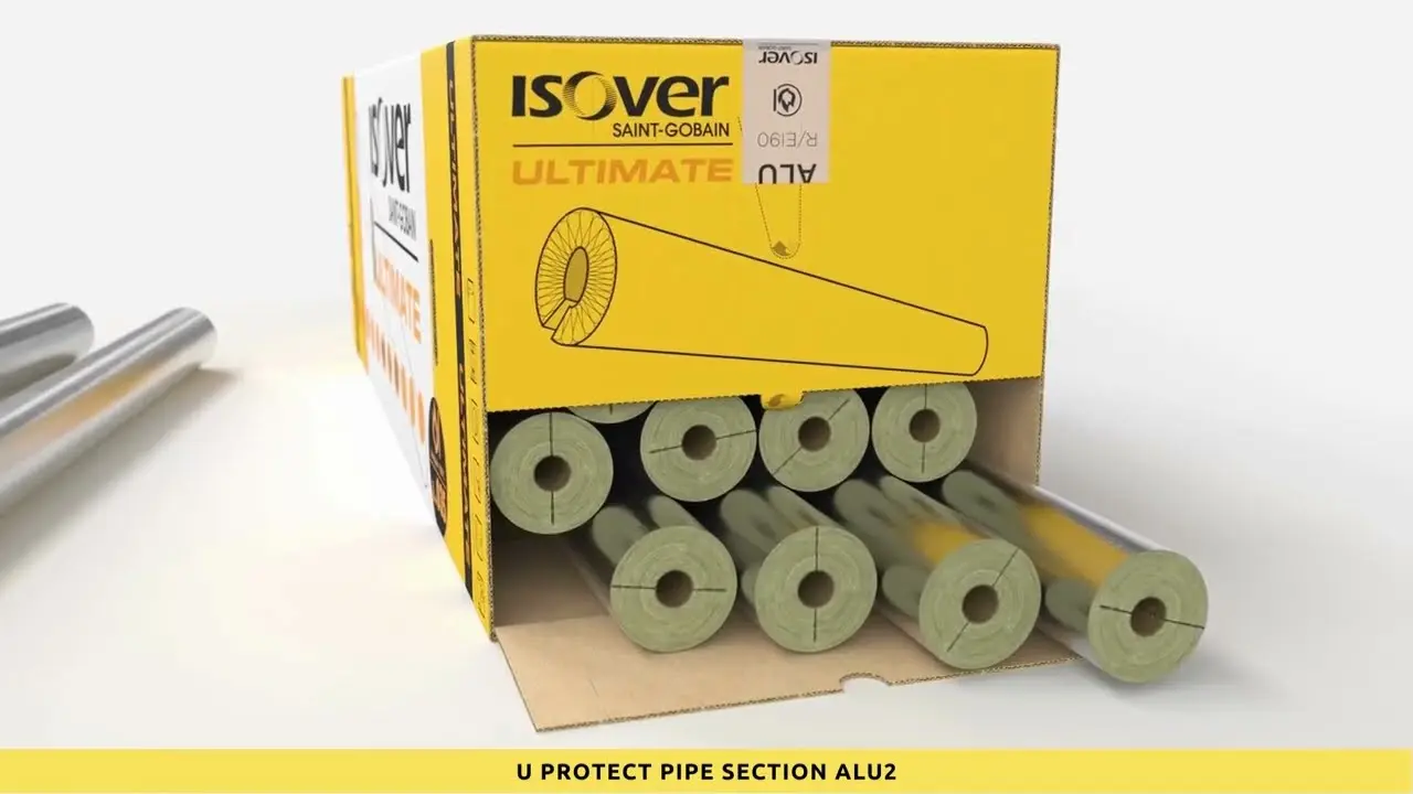 U Protect Pipe Section: 2-in-1 insulation solution for combustible and non-combustible pipes thumbnail
